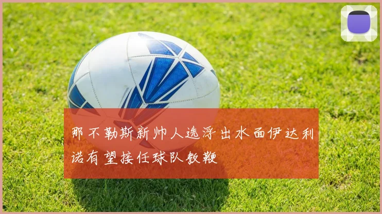 那不勒斯新帅人选浮出水面伊达利诺有望接任球队教鞭